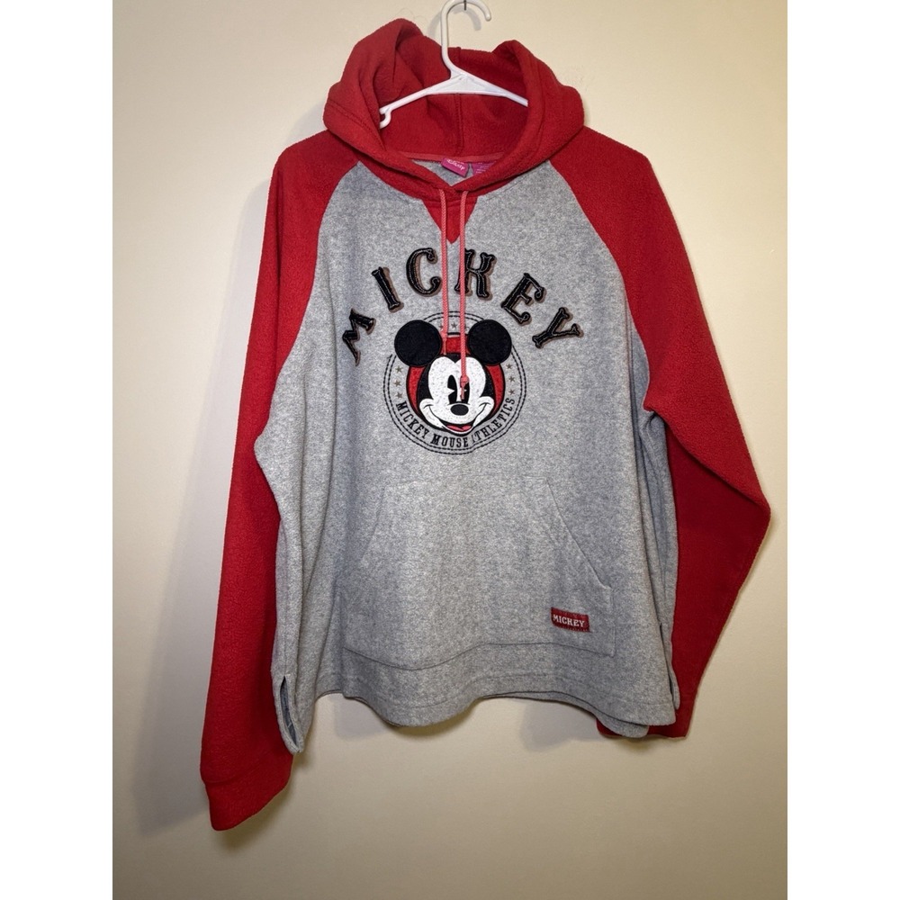 2000s Fleece Mickey Mouse Disney Hoodie Size XL